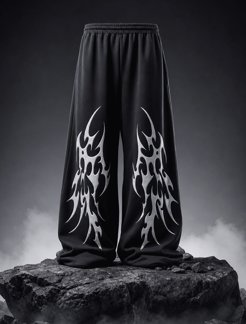 Storm Sigil Wide-Leg Joggers