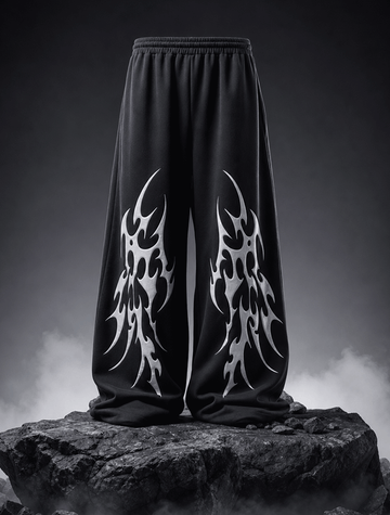 Storm Sigil Wide-Leg Joggers