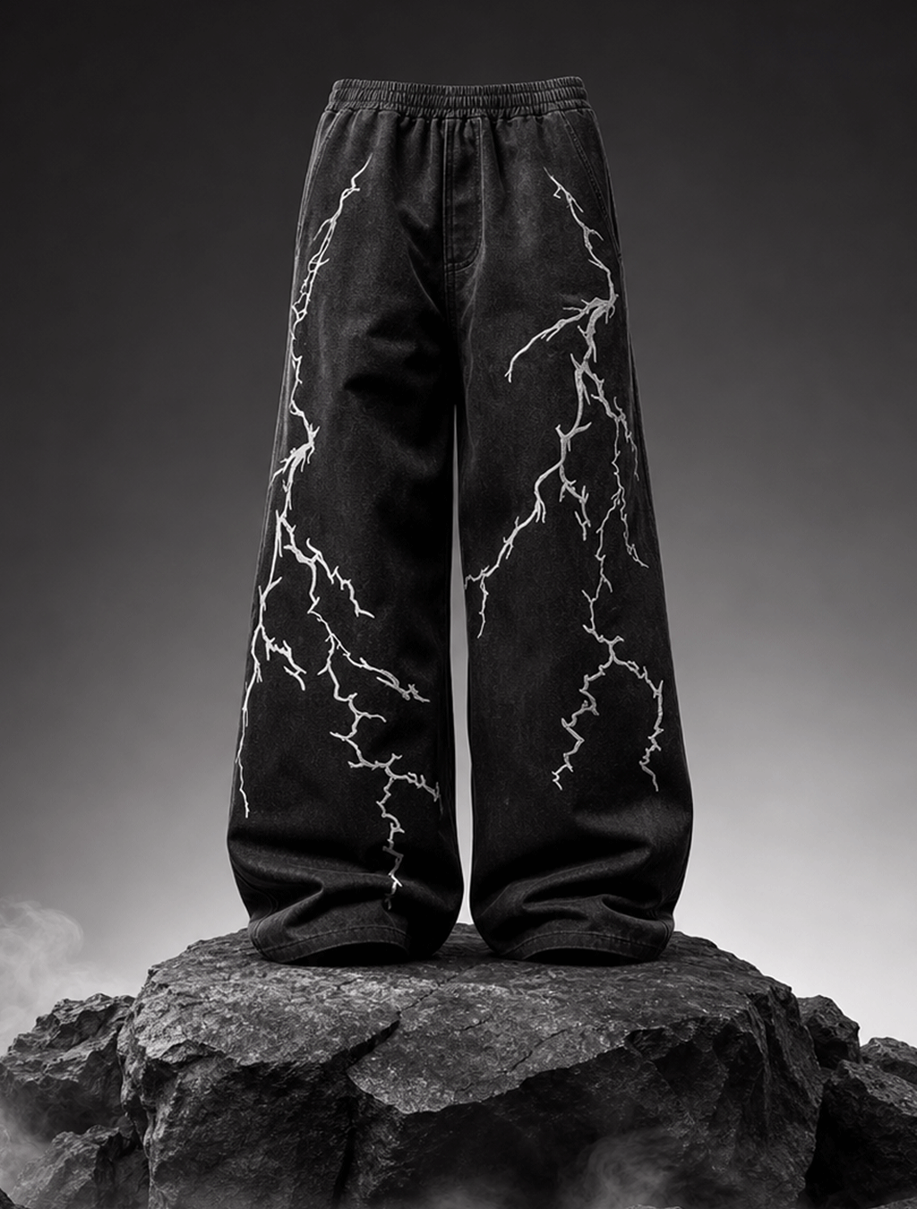 Night Thorn Wide-Leg Pants