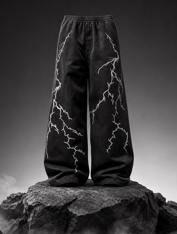 Night Thorn Wide-Leg Pants