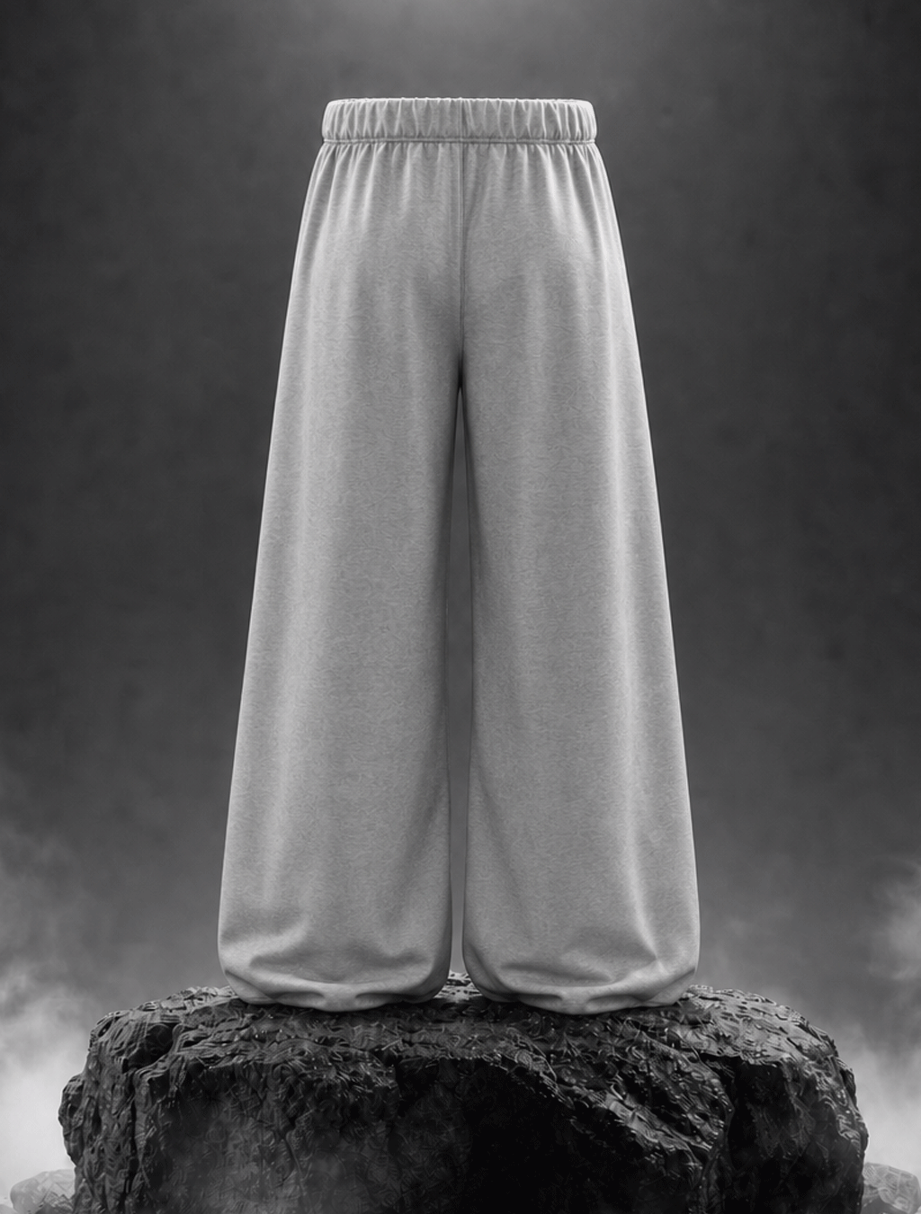 Lightning Fang Graphic Wide-Leg Pants