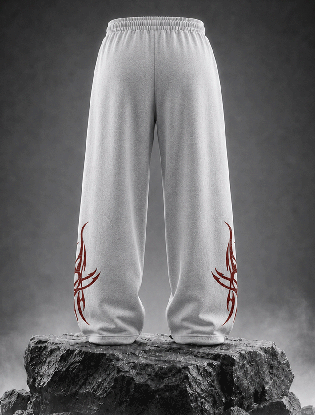 Shadow Wire Tribal Grey Joggers