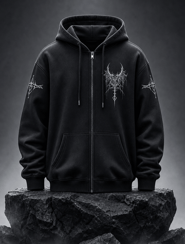 Nocturne Thorn Zip-Up Hoodie