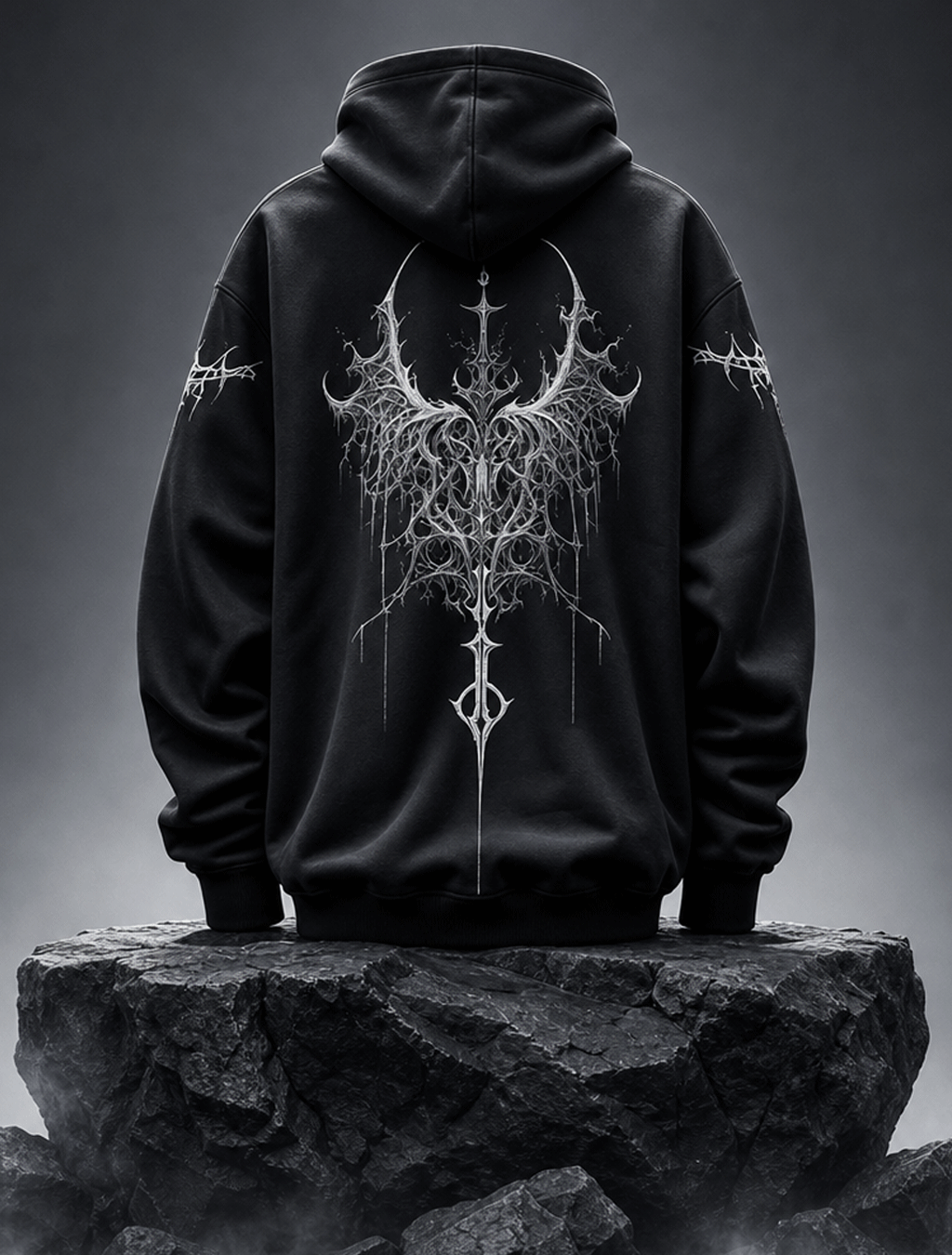 Nocturne Thorn Zip-Up Hoodie