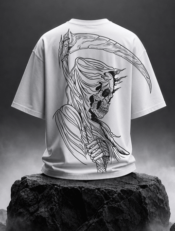 Phantom Skull Dragon Oversized Tee