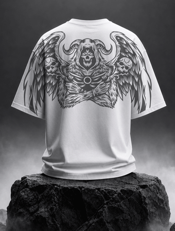Winged Reaper Oversized Tee