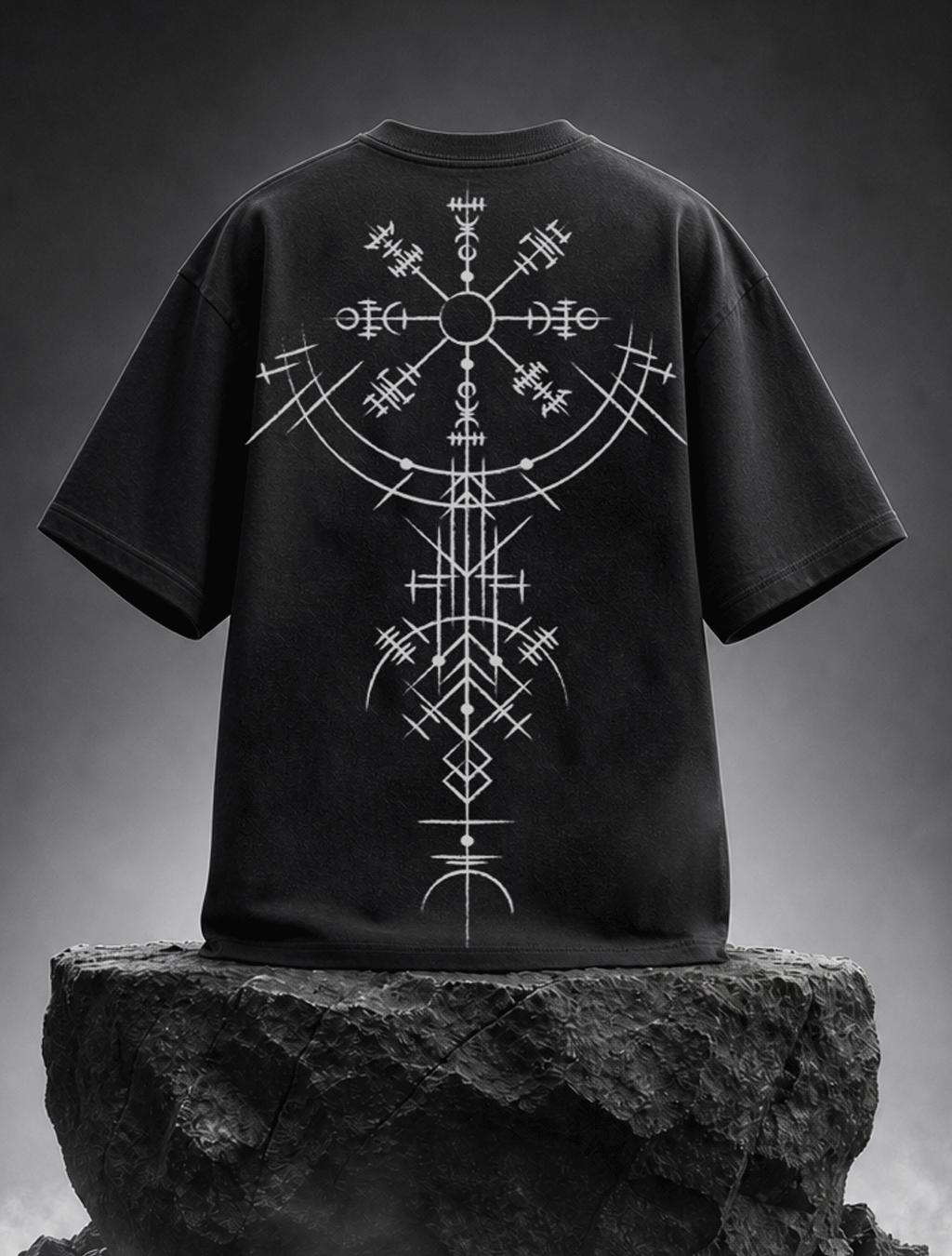 Mystic Sigil Graphic Oversized Tee