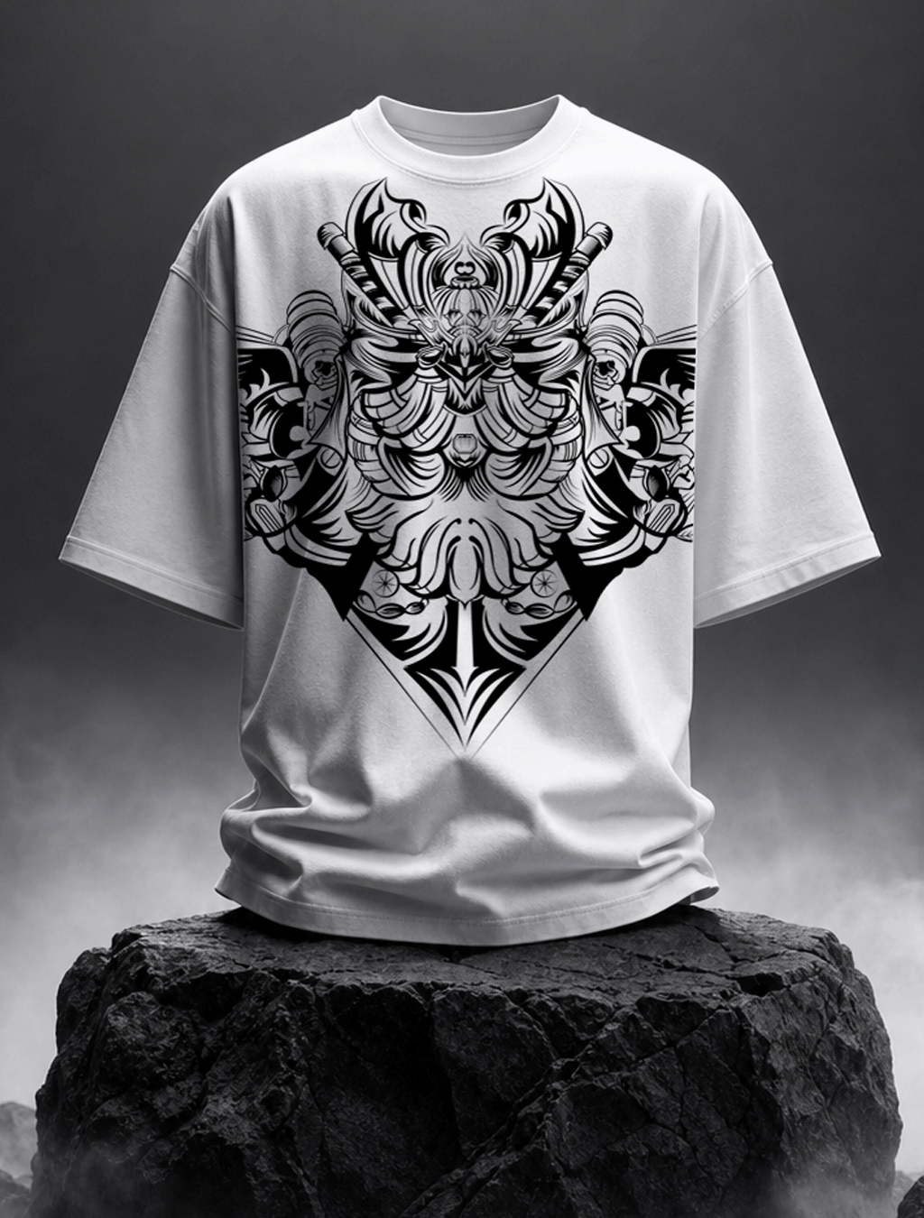 Samurai Guardian Oversized Tee