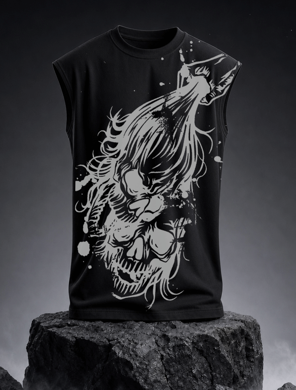 Inferno Tiger Graphic Tank Top