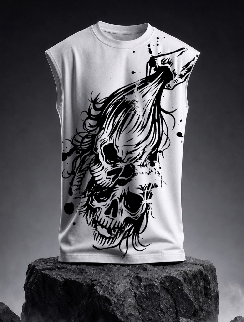 Inferno Tiger Graphic Tank Top