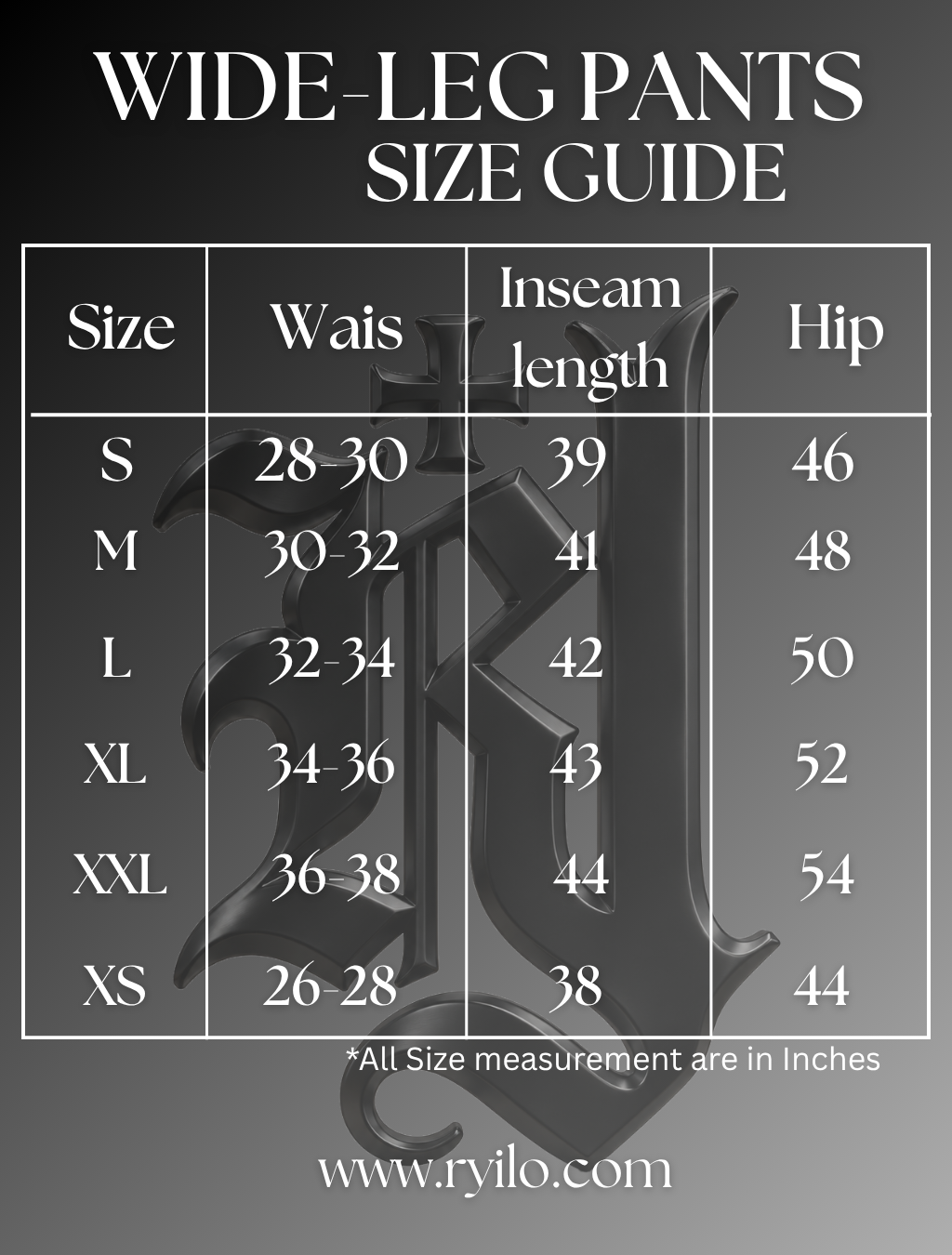 Storm Sigil Wide-Leg Pants
